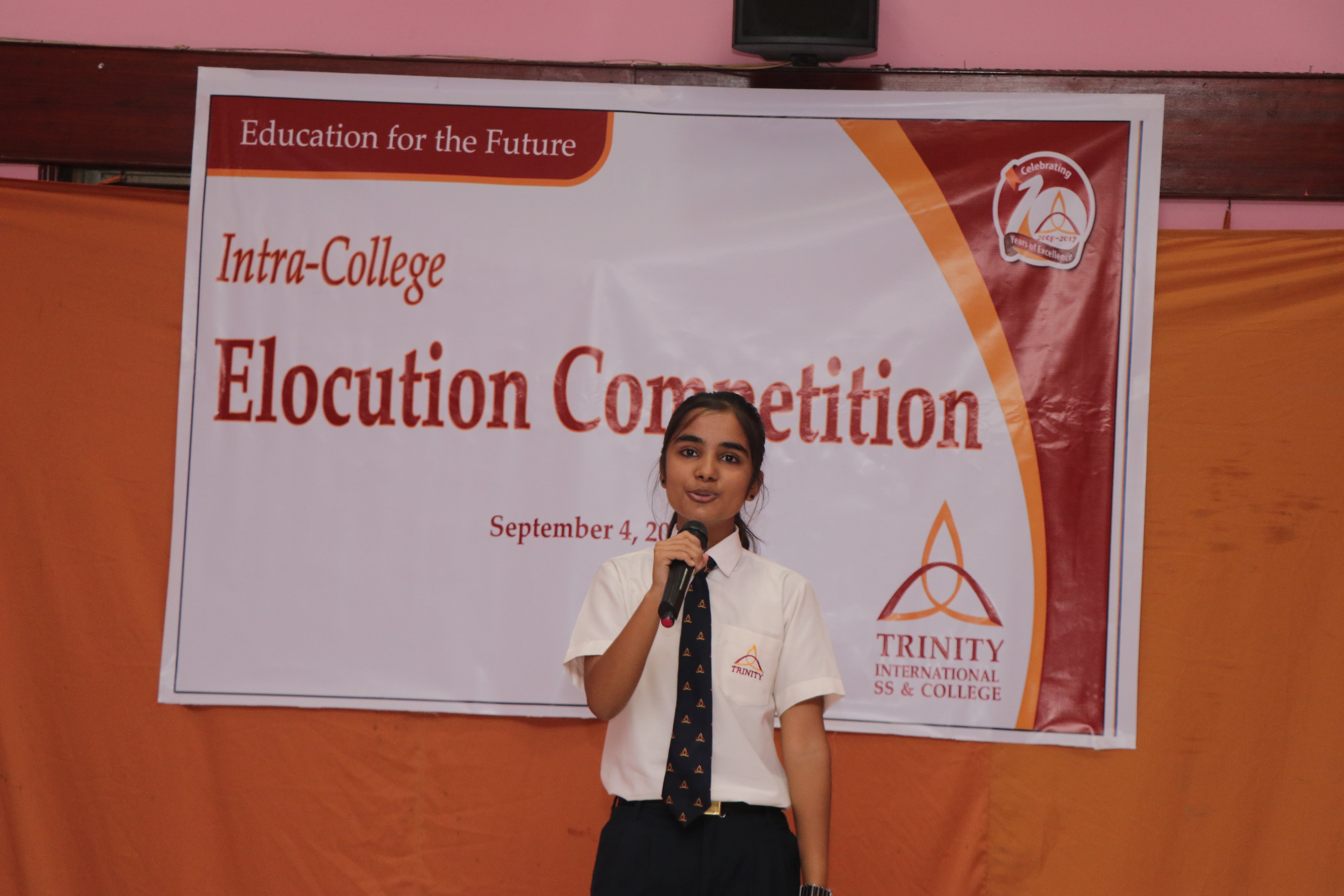 Elocution Competition